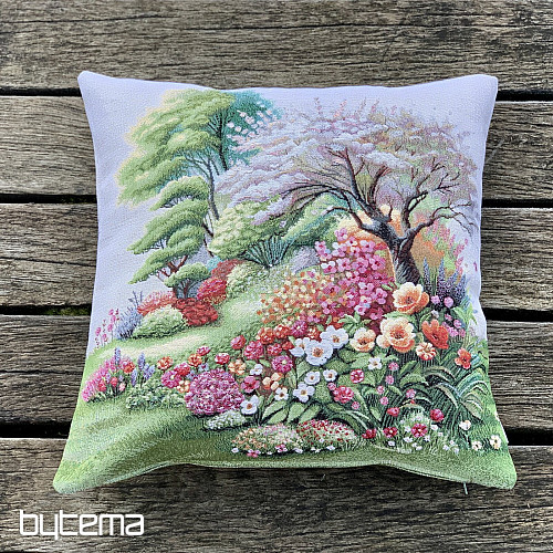 Federa per cuscino arazzo NATURA MORTA NEL PARCO