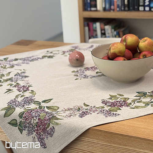 Tovaglia e sciarpa gobelin LILLA