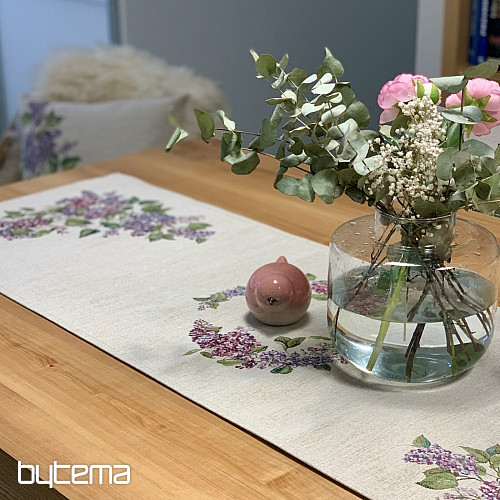 Tovaglia e sciarpa gobelin LILLA