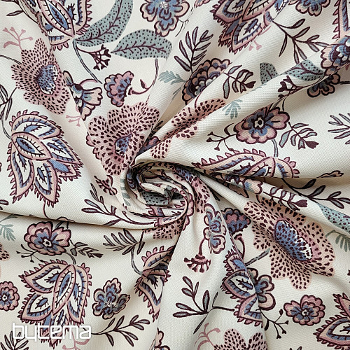 Tessuto di cotone FIORI BOHO