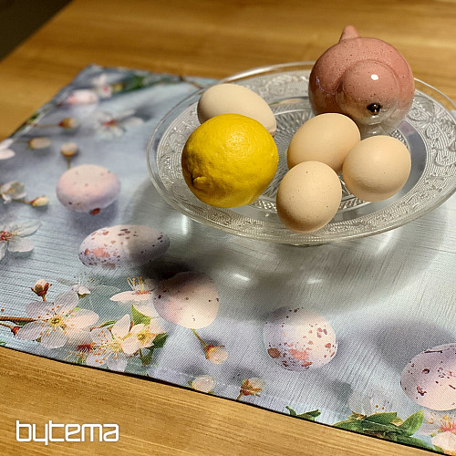 Tovaglia e sciarpa PASQUALE con fiori