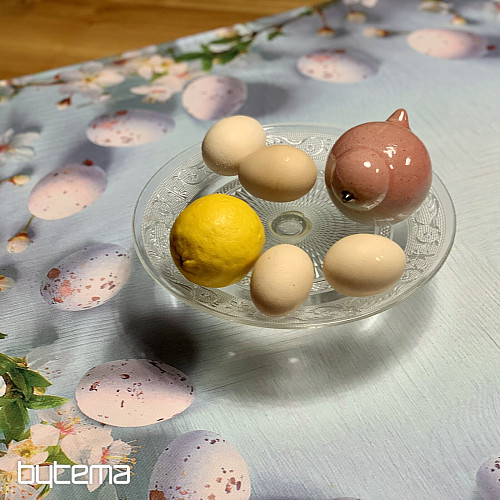 Tovaglia e sciarpa PASQUALE con fiori