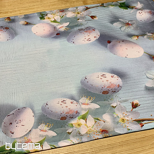 Tovaglia e sciarpa PASQUALE con fiori