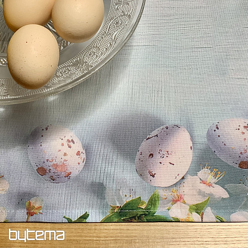 Tovaglia e sciarpa PASQUALE con fiori