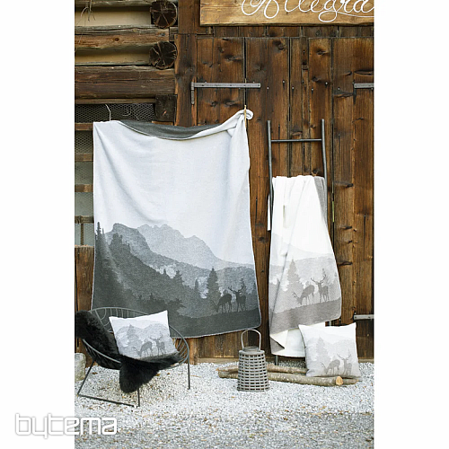 Coperta SAVONA DF PAESAGGIO CON CERVO