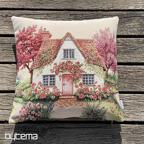 Federa per cuscino in arazzo BLOOMING HOUSE