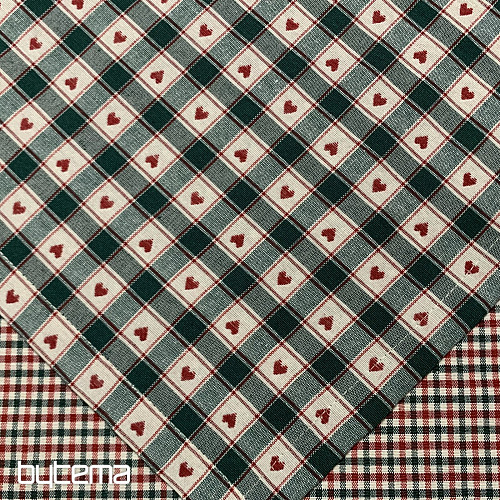 Tovaglia e sciarpa MAXI CORET verde