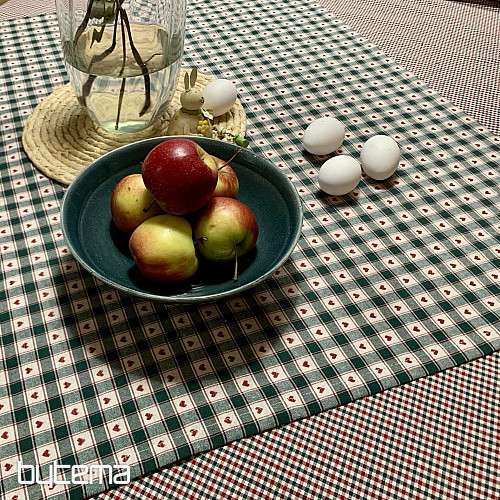 Tovaglia e sciarpa MAXI CORET verde