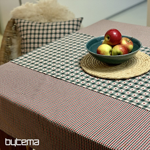 Tovaglia e sciarpa MAXI CORET verde