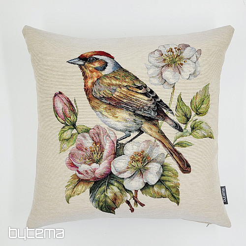 Federa per cuscino arazzo CARDELLINO SUL MELO