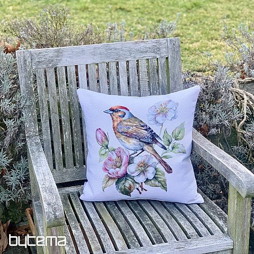 Federa per cuscino arazzo CARDELLINO SUL MELO