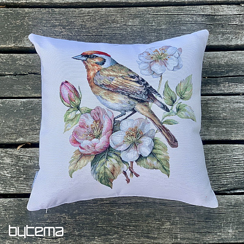 Federa per cuscino arazzo CARDELLINO SUL MELO