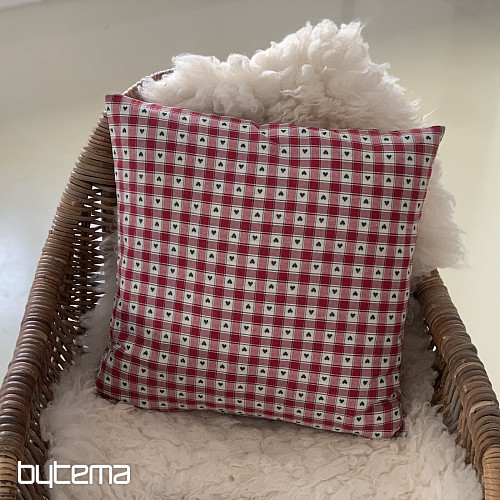 Federa decorativa MAXI CORE rosso