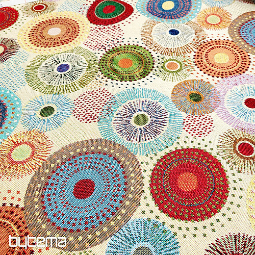 Tessuto per arazzi GOMERA beige