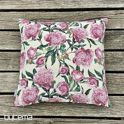 Federa in arazzo con peonie