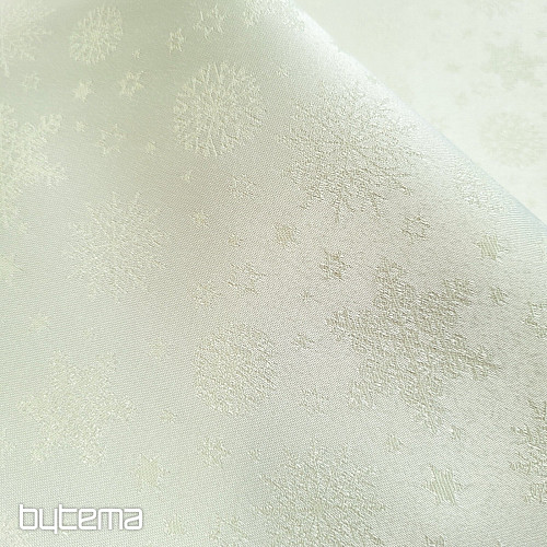 Tessuto decorativo semplice a scaglie, mix crema