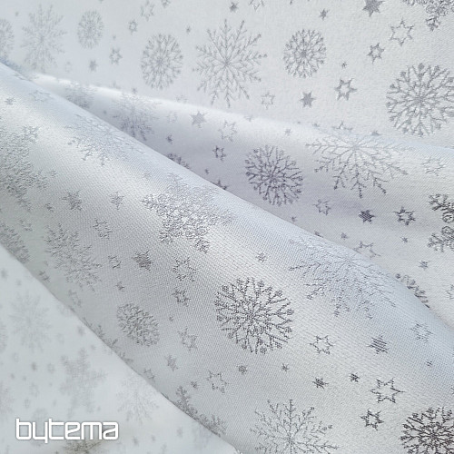 Tessuto decorativo a tinta unita, fiocchi misti grigi