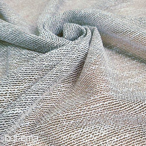 Tenda di lusso GERSTER 11882/0870 in bianco e nero