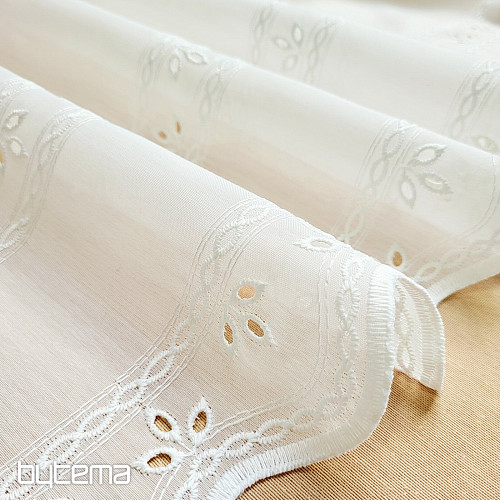 Tenda per vetrate artistiche GERSTER 11885 color crema