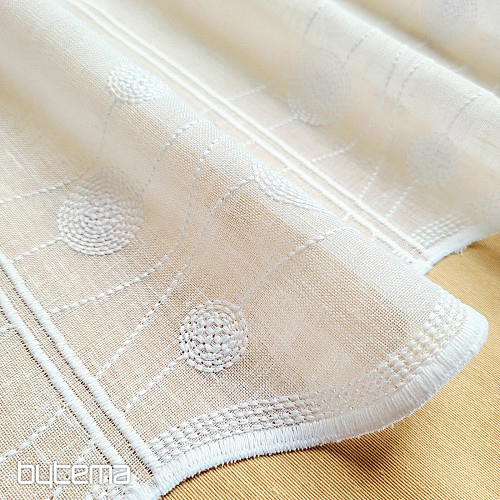 Tenda per vetrate artistiche GERSTER 11857 ruote bianche