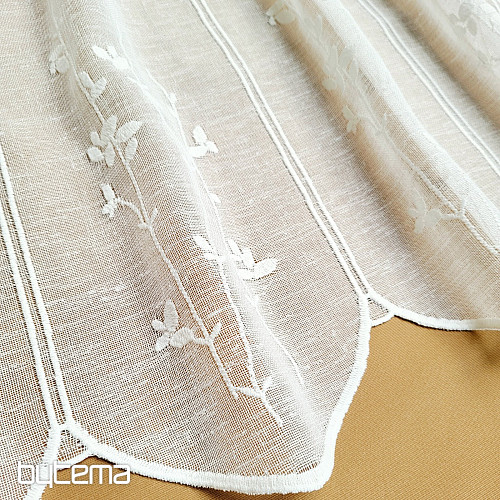 Tenda per vetrata artistica GERSTER 11886 color crema