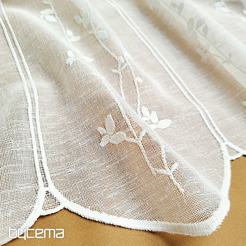 Tenda per vetrata artistica GERSTER 11886 color crema