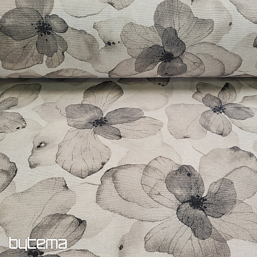 Tessuto decorativo TUTUKI FLOWER BEIGE
