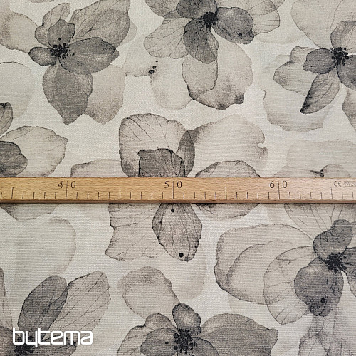 Tessuto decorativo TUTUKI FLOWER BEIGE