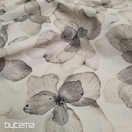 Tessuto decorativo TUTUKI FLOWER BEIGE