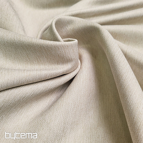 Lussuoso tessuto decorativo monocromatico di design GERSTER 7032/0870 BEIGE