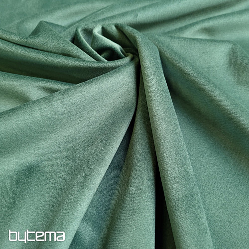 Tessuto decorativo di lusso monocromatico firmato GERSTER 77042/0500 VERDE