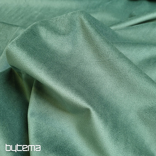 Tessuto decorativo di lusso monocromatico firmato GERSTER 77042/0500 VERDE