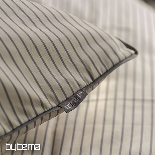 IRISETTE raso di cotone di lusso TOKIO 8607-80 beige grigio