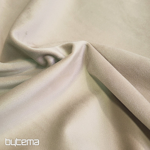 Lussuoso tessuto decorativo monocromatico di design GERSTER 77042/0023 beige chiaro