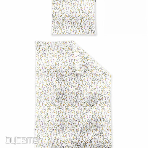 IRISETTE crêpe morbido di lusso EASY 8665-40 Fiori gialli