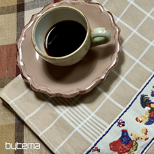 Tovaglia e sciarpa ATILA ROSSO