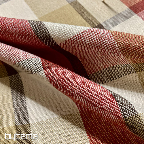 Tovaglia e sciarpa ATILA ROSSO