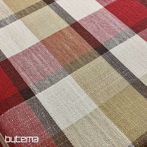 Tovaglia e sciarpa ATILA ROSSO