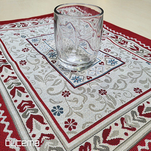 Tovaglietta arazzo FIORI IN UNA CORNICE