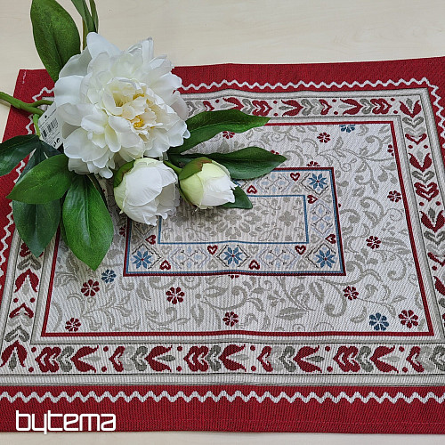 Tovaglietta arazzo FIORI IN UNA CORNICE