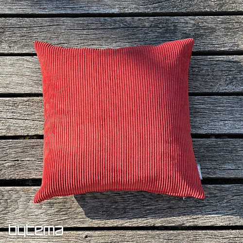 Federa decorativa ROSSO ARDENTE