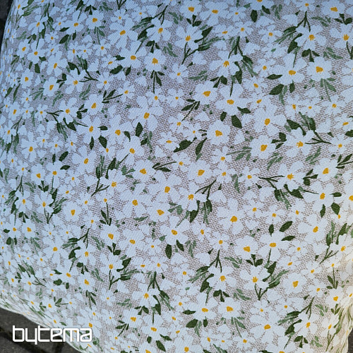 Tessuto decorativo FIORI BIANCHI