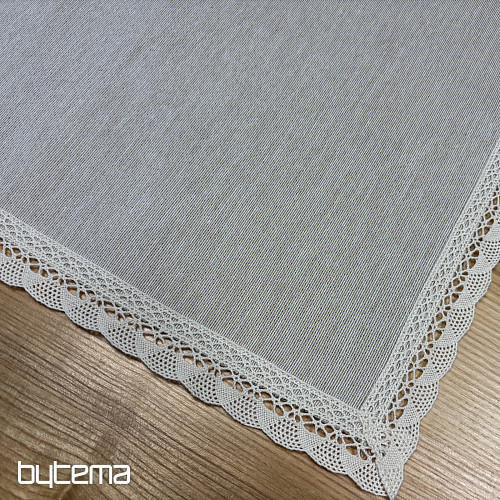 Tovaglia e sciarpa in arazzo NATUR WITH LACE