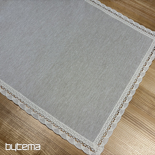 Tovaglia e sciarpa in arazzo NATUR WITH LACE