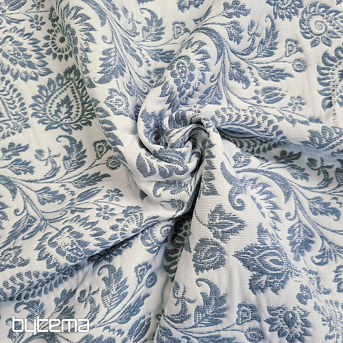 Tessuto decorativo COSTA FLOR BLUE
