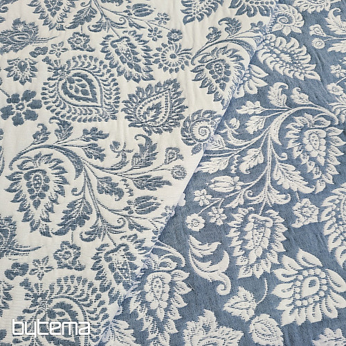 Tessuto decorativo COSTA FLOR BLUE