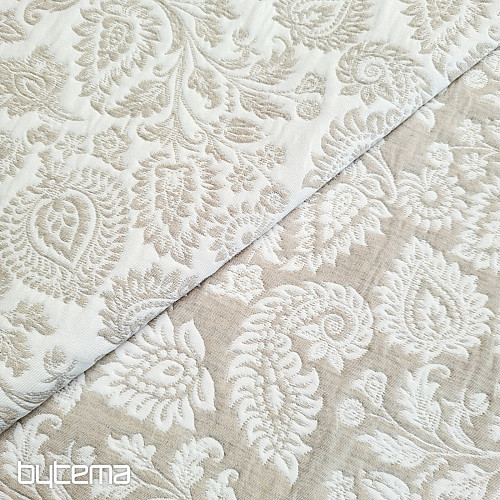 Tessuto decorativo COSTA FLOR BEIGE