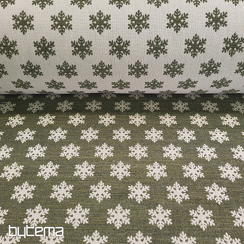 Tessuto decorativo di lusso FLAKES BROWN