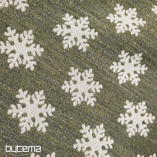 Tessuto decorativo di lusso FLAKES BROWN
