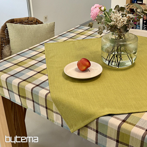 Tovaglia e sciarpa VALS GREEN